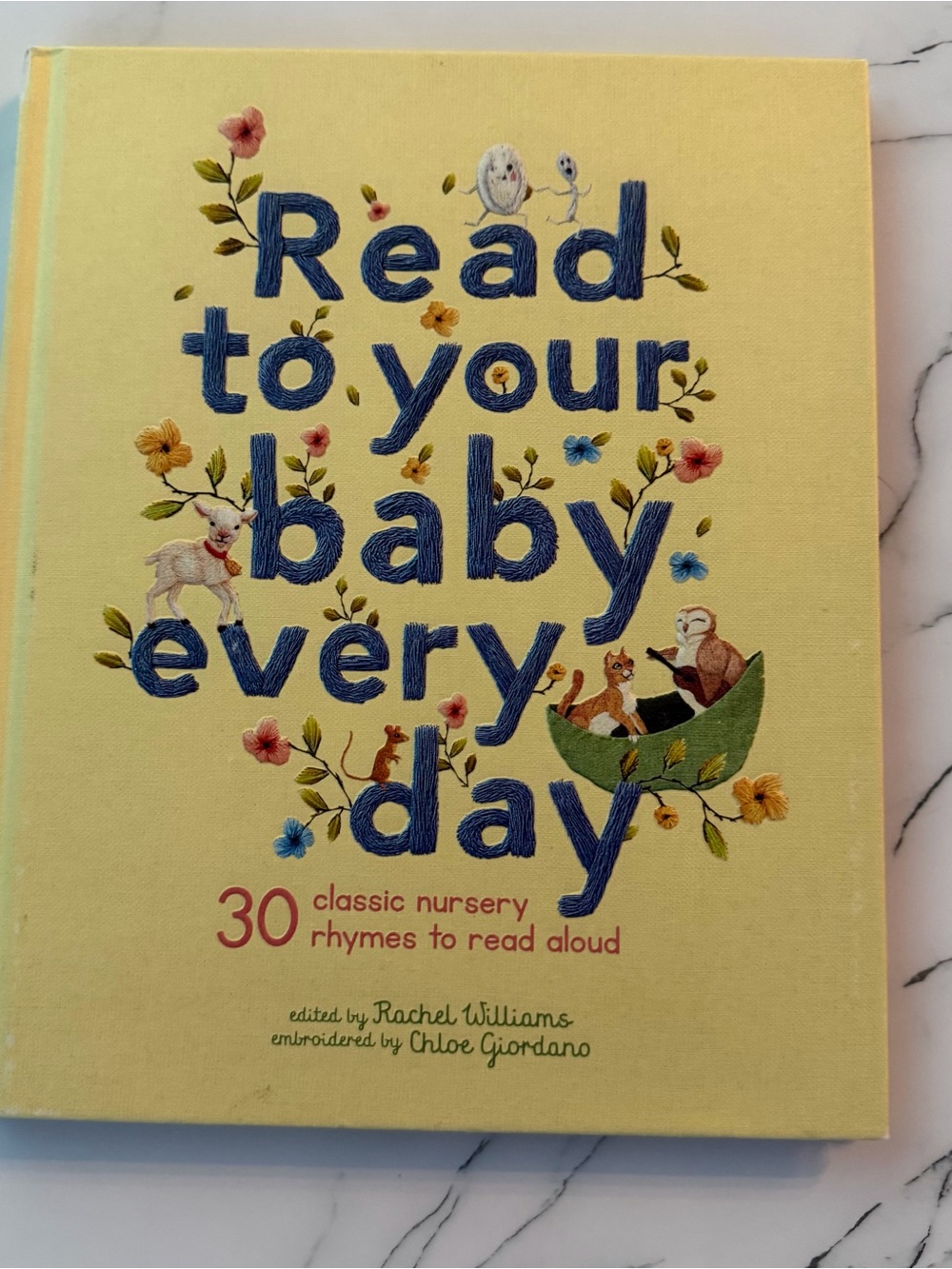 Read to your baby everyday nursery rhymes hardcover book